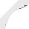Ekena Millwork 6-in. W x 8-in. D x 8-in. H Merced Architectural Grade PVC Knee Brace BRCP06X08X08MRC - alternate 6